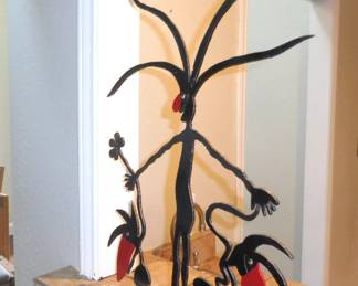 Lot 13 Metal Art