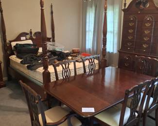 Doesn't everybody have a dining room table in their bedroom?