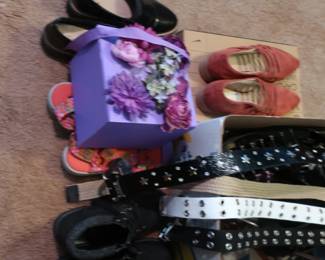 shoes and belts
