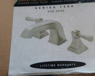 box for the faucet