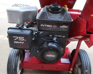 motor on chipper