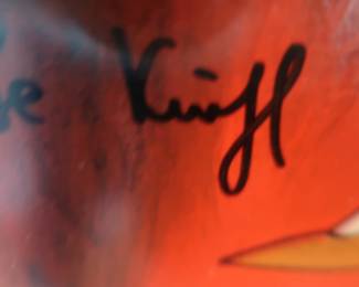 signature on art