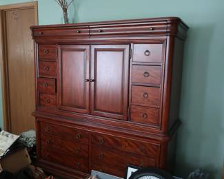 another view of entertainment center