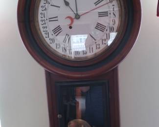 8 day calendar clock