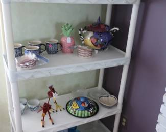 decor, stemware, vintage bowls