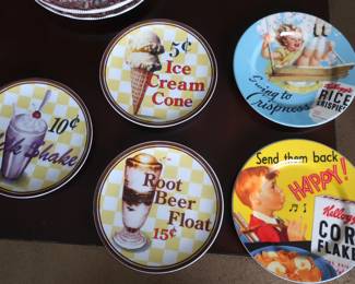advertising plates