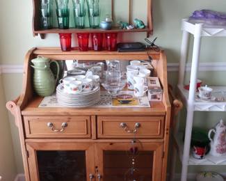 wall cabinet, decor, server by Lane