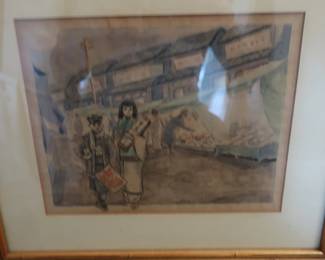 vintage Asian picture