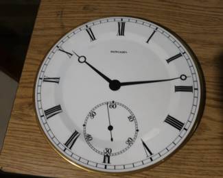 Ralph Lauren plate with clock design by Wedgewood