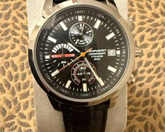 Tempusort Chronograph Titanium Watch