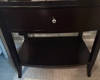 CurvedFront OneDrawer Nightstand