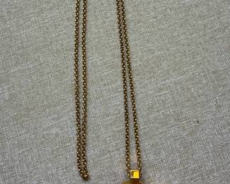 Geometric Pendant Necklace