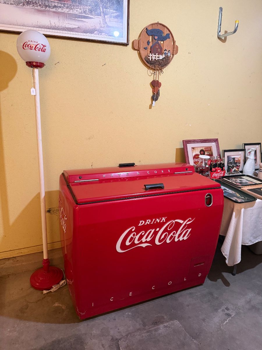 1956 Westinghouse Coca-Cola Chest Cooler Model WH-12T