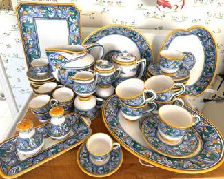 Deruta Pottery Tableware