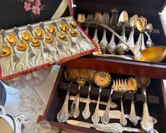 Angelo (1875) Sterling Flatware by Wood & Hughes