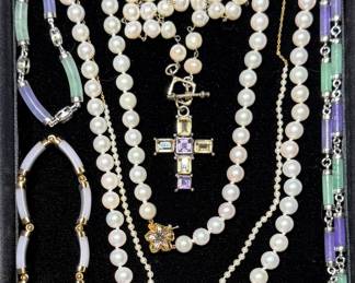 Pearls, Jade, and Semiprecious Stone Jewelry