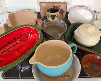 Glazed Ceramic Cook and Serveware