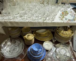 Glassware and Dishware by Dorothy Thorpe
