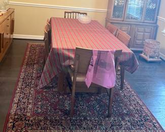 Red Plaid Tablecloth