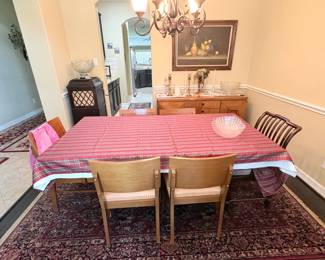 MidCentury Modern Dining Set with Chairs
