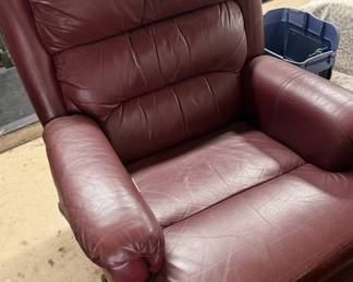 Leather Recliner Armchair