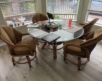 Alexander  Sheridan Rattan Dining Set