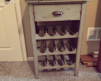 PRESALE - $30 WINE RACK WITH DRAWER
