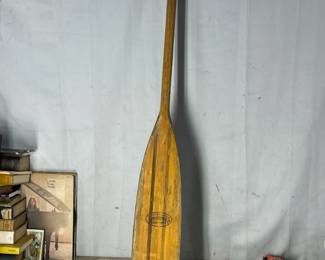 wooden oar