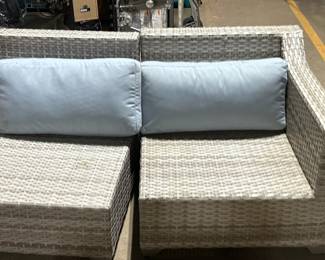 outdoor loveseat