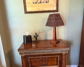 Pulaski Bellissimo Nightstand with Gilded Accents