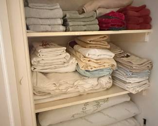 Assorted Household Linens and Bedding B