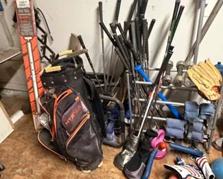 Assorted Junior Golf Equipment and Fitness Gear Lot