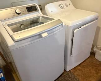 LG Top Load Washer and Electric Dryer Set