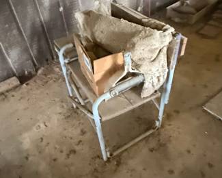 Vintage Tubular Steel Utility Cart