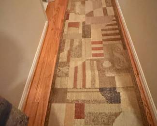 Home Dynamix Jasmine Contemporary Geometric Runner Area Rug, Brown or Red, x