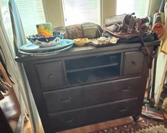 Transitional Media Console or Chest