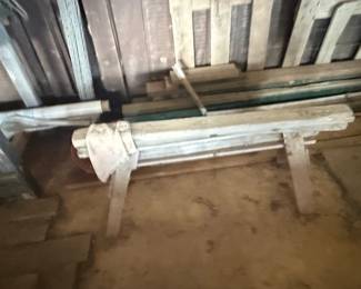 Antique Swedish Gustavian Working Bench
