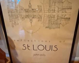 John Pils Reflections of St. Louis Print
