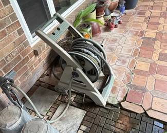 Ames NeverLeak Garden Hose Reel Cart