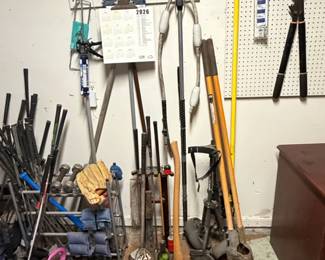 Assorted Garage and Sporting Goods Lot