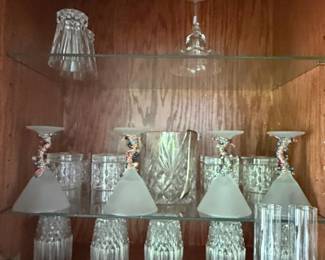 Cristal DarquesDurand Villeneuve Crystal Set