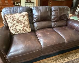 Leather Motion Sofa