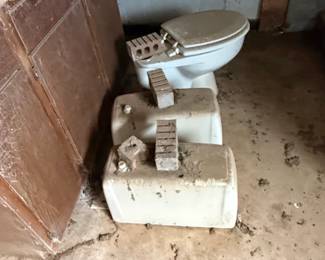 Vintage Porcelain Toilet Tank Assortment