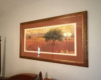 Landscape Print with Lone Tree by Tim OToole