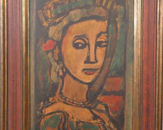 GEORGES ROUAULT "L'ITALIENNE" MCM FINE ART PRINT