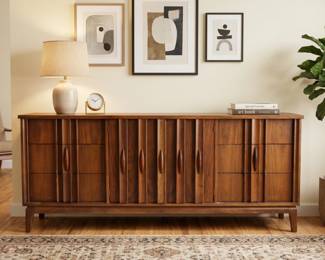 THOMASVILLE MID-CENTURY MODERN LOWBOY DRESSER