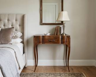 BAKER FRENCH PROVINCIAL FRUITWOOD BOUDOIR OR CONSOLE TABLE