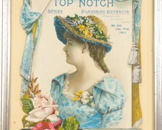 c.1900 RARE TOP NOTCH SPICES ADVERTISEMENT #2
