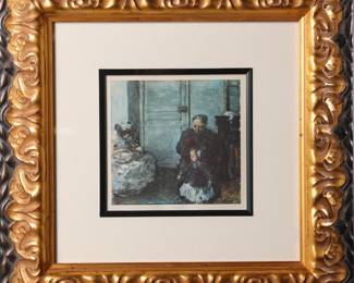PIERRE BONNARD "WOMEN & CHILDREN" 1940 LITHOGRAPH