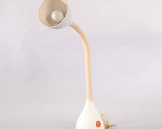 70s INTERFORM SPACE AGE SNAKE POP ART DESK LAMP